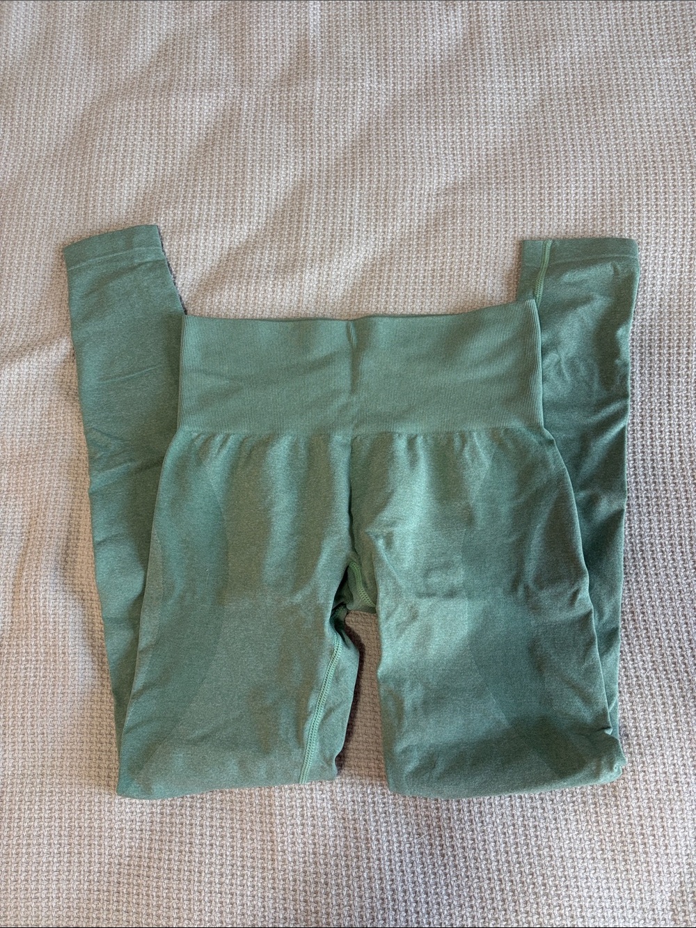 Amazon Women's High-Waist Green Active Leggings